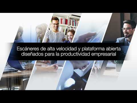 Vídeo sobre escáneres profesionales WorkForce DS-800WN y DS-900WN