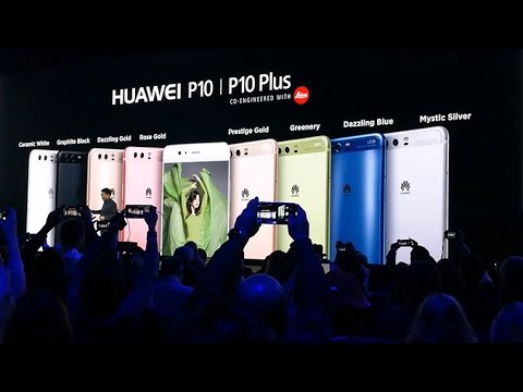 Huawei presenta el P10 y el P10 Plus en Barcelona