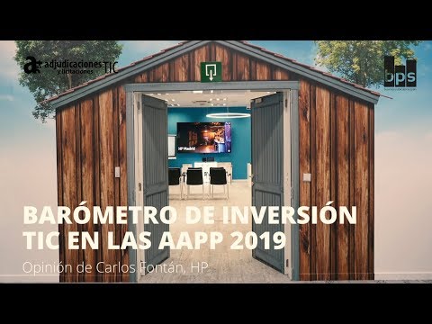 Barómetro de inversión TIC en las AAPP 2019: Visión HP