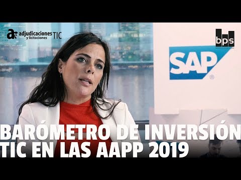 Barómetro de inversión TIC en las AAPP 2019: Visión SAP
