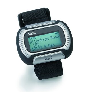 Dispositivo inalámbrico de mensajería de la firma NEC