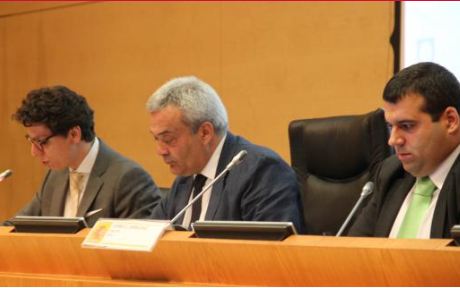 César Miralles, Víctor Calvo-Sotelo y Carmelo Javier Muñoz