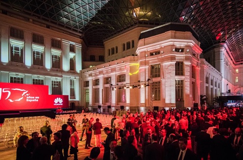 Gala de celebración del decimoquinto aniversario de Huawei España