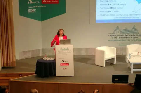 Carmen Vela, Secretaria de Estado de Investigación, Desarrollo e Innovación del Ministerio de Economía.