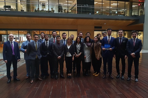 Equipo del proyecto de implantación del CRM B2C para Endesa