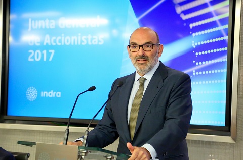 Fernando Abril-Martorell, Presidente de Indra.