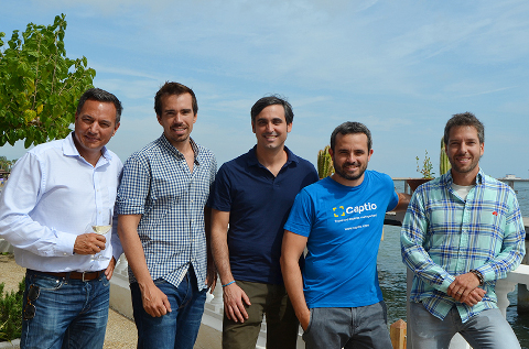 Los fundadores de Captio.