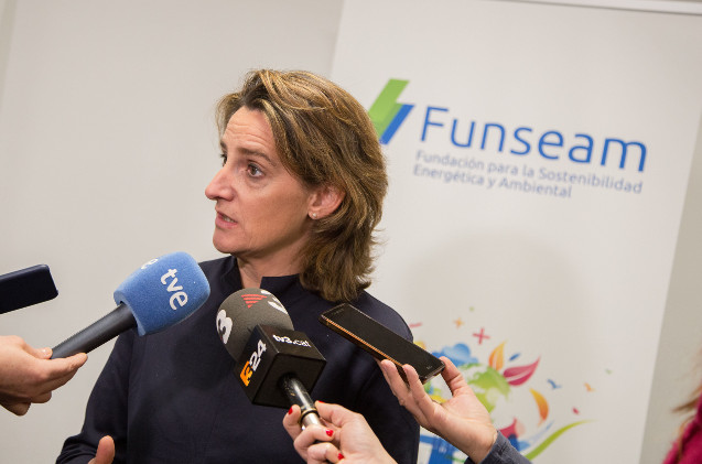 Teresa Ribera, ministra de Transición Ecológica