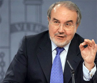 Pedro Solbes cuando estaba en el Gobierno.