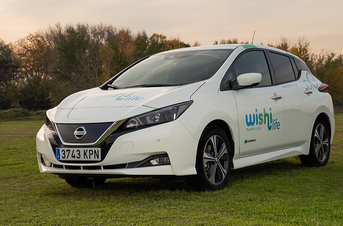 Coche eléctrico de WishiLife.