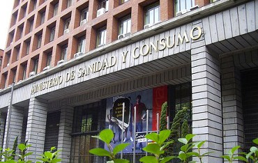 Ministerio de Sanidad, en Madrid.