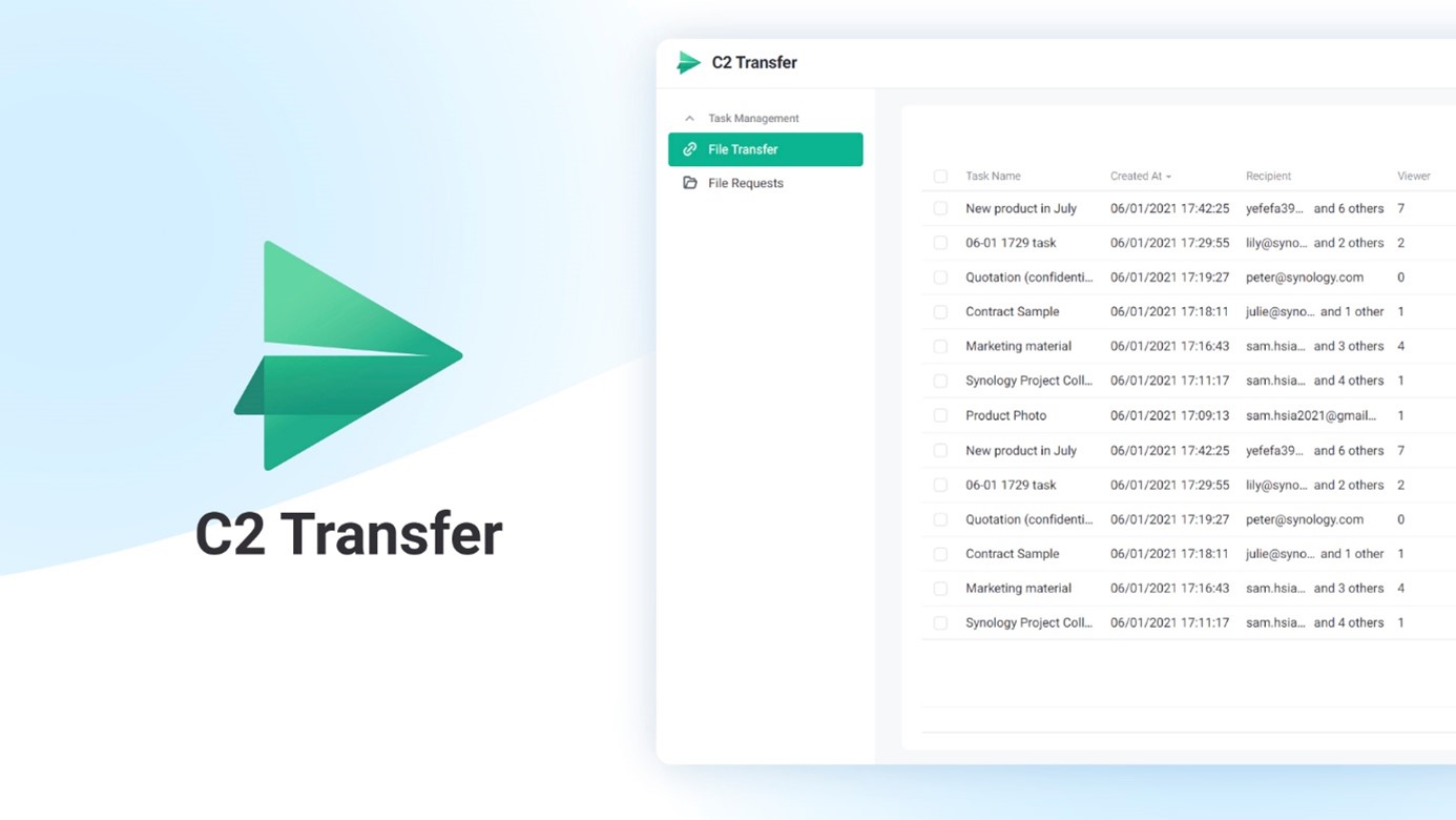 Envíos seguros de archivos entre empresa y cliente con C2 Transfer