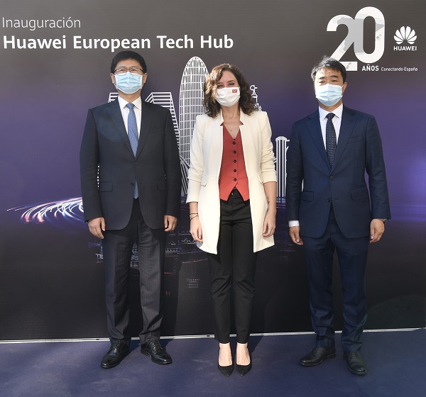 Huawei elige Madrid para su nuevo hub tecnológico europeo