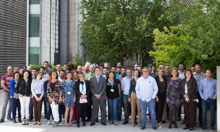 Profesionales de Ibermática en las oficinas de Madrid.