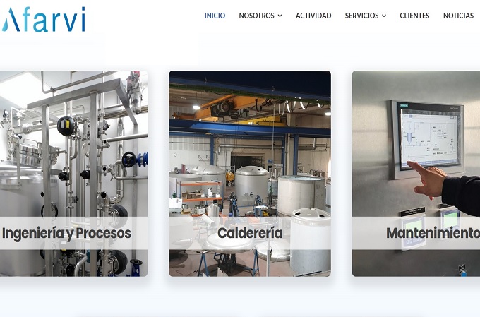 Afarvi lanza su nueva web