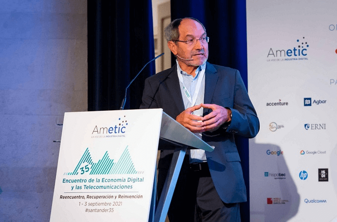 Pedro Mier, presidente de AMETIC. Fuente: AMETIC. 