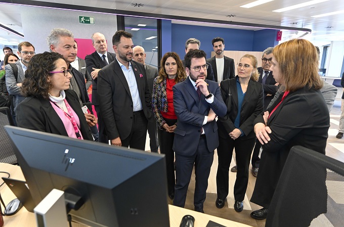 Inauguración de las oficinas de T-Systems en Barcelona.