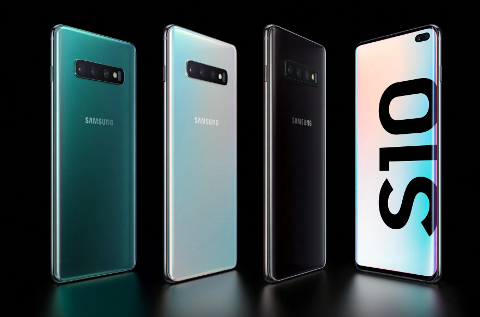 Samsung Galaxy S10+. 